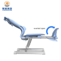 झपकी फ़ंक्शन के साथ छात्र डेस्क और कुर्सी स्कूल फर्नीचर