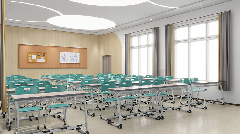 Knock-Down Student Desks and Chairs