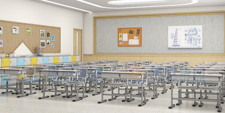 double student desk