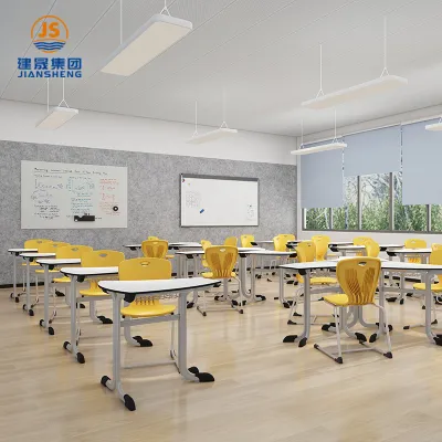 रोमानिया प्राथमिक मध्य छात्र डेस्क और कुर्सी सहयोग तालिका