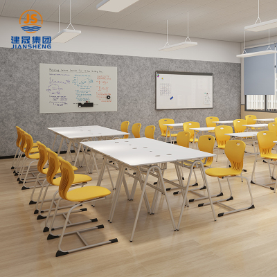 Mesa para estudiantes con cajones para el aula de la Universidad JS