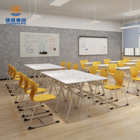 Mesa para estudiantes con cajones para el aula de la Universidad JS