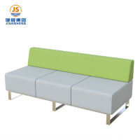 Set di divani modulari per biblioteca pubblica moderna