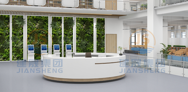 library reception desk