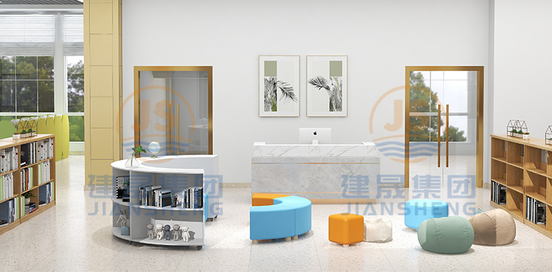 library reception desk