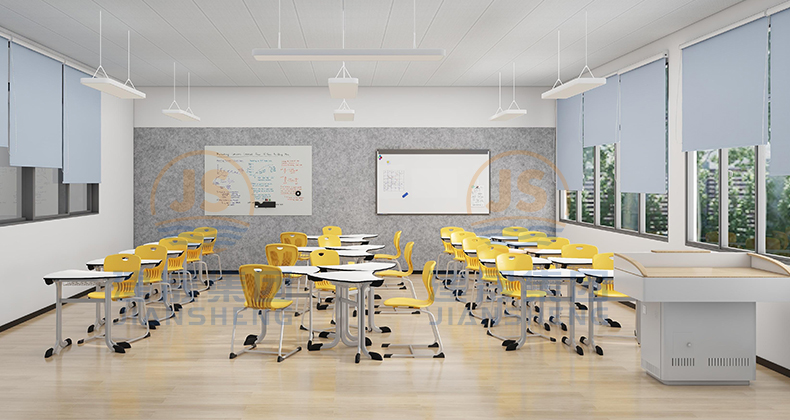 student desk and chair