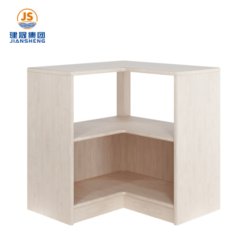 Meuble de rangement et bibliothèque en bois pour salle de classe de maternelle