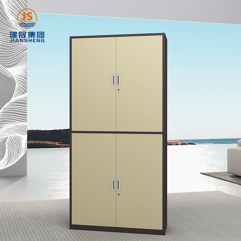 Gabinetes de almacenamiento de archivos con cerradura de metal y acero