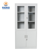 Закључавајући челични ормар за документе са стакленим вратима