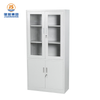 Закључавајући челични ормар за документе са стакленим вратима