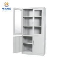 Закључавајући челични ормар за документе са стакленим вратима