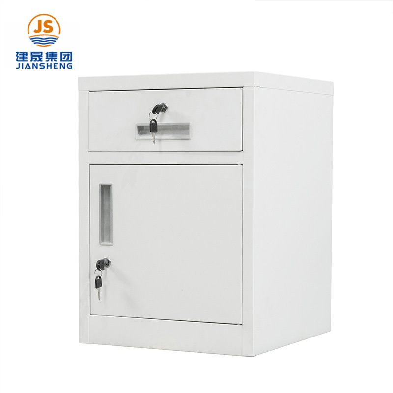 Zárható irodai kis szekrények fiókokkal