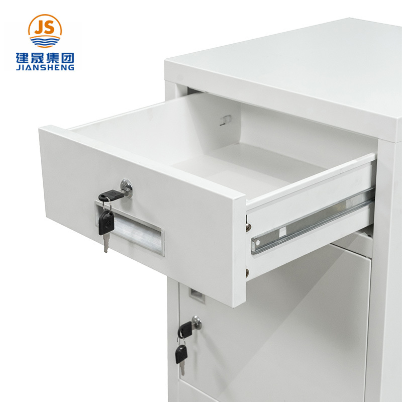 Zárható irodai kis szekrények fiókokkal