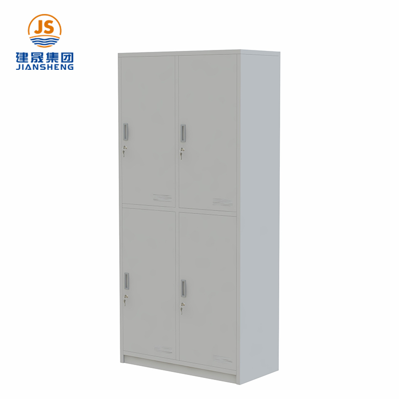 Armadietti portaoggetti con serratura a 4 ante per ufficio