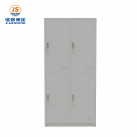 Armadietti portaoggetti con serratura a 4 ante per ufficio