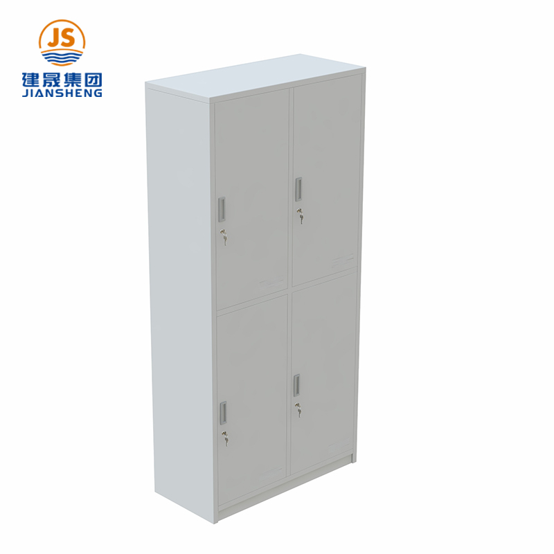 Armadietti portaoggetti con serratura a 4 ante per ufficio