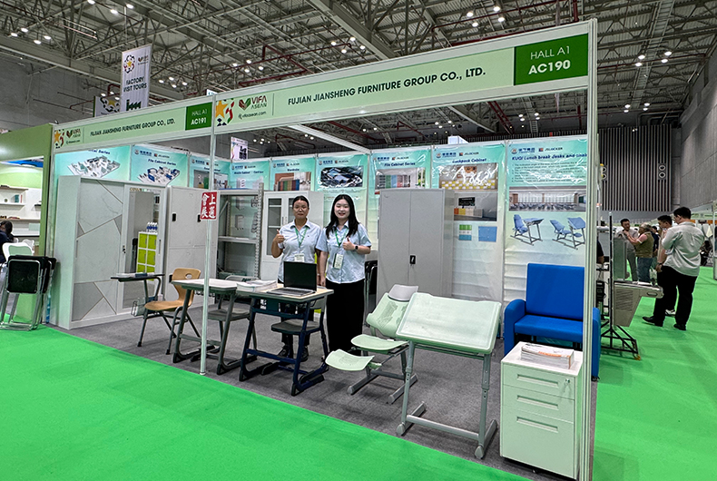 student desks and chairs