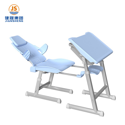 Регулируемо ергономично училищно бюро и стол с легло за дрямка