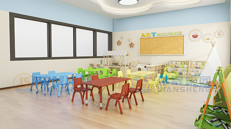 kindergarten table and chair