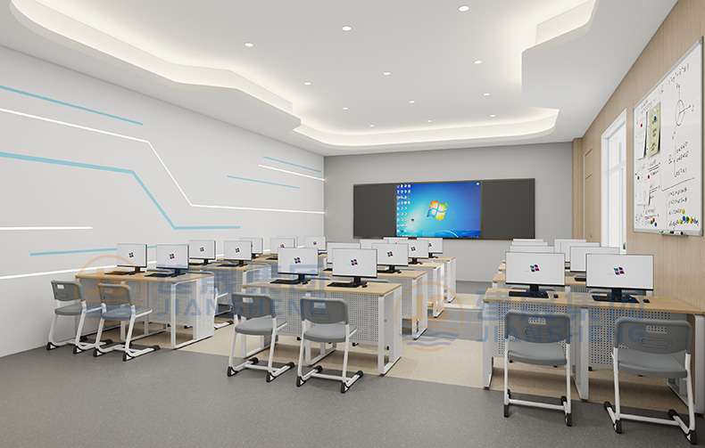 school computer desk