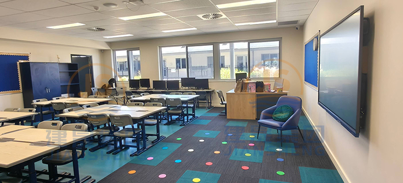 training room tables and chairs