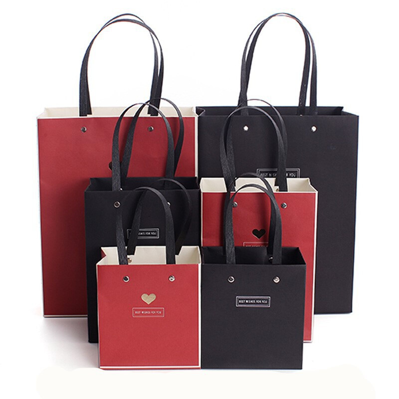 Logo Baskı Renkli tüketici kozmetik takı elektronik Alışveriş Kağıt Torbalar