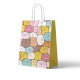 Custom design Paper Grocery Gift kraft shopping carry Bags With twisted Handles