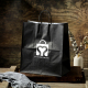 Personalizza il tuo logo Shopping bag in carta kraft bianca con manici