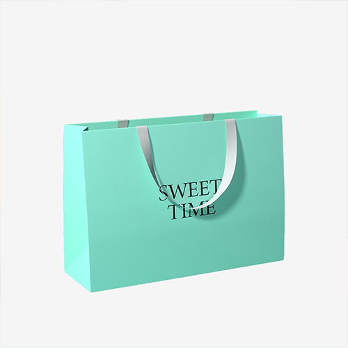 Sacs en papier cadeau d'épicerie en carton coloré prix usine avec logo