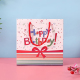 أكياس ورقية هدايا عيد ميلاد سعيد بشعار مخصص مع مقابض