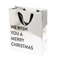 Custom Specialty Personalized Log Printed Rose Gold Laser special paper bag