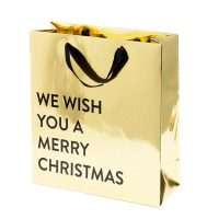 Custom Specialty Personalized Log Printed Rose Gold Laser special paper bag