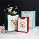 Personalized Gold Foil Logo Mini Small Gift Bags
