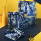 Luxus-Geschenkverpackung mit individuellem Logo, Papiertüte mit Griffen, Schleife