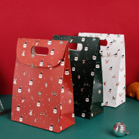 Kraft kağıt hediye poşetleri Kalıp Kesim Saplı Ambalaj Çantası