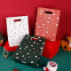 Kraft paper gift bags Packaging Bag With Die Cut Handle