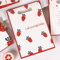 Personalize design Die Cut Handle pouch Paper Bag