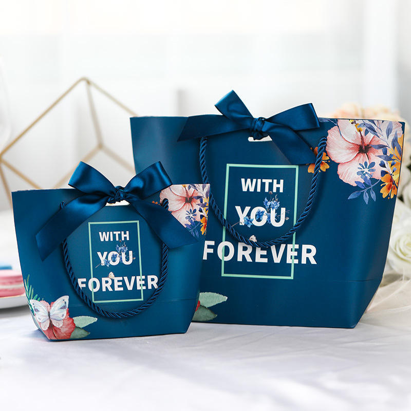 Sacchetto di carta del regalo dei gioielli della festa nuziale diretta della fabbrica con il logo personale