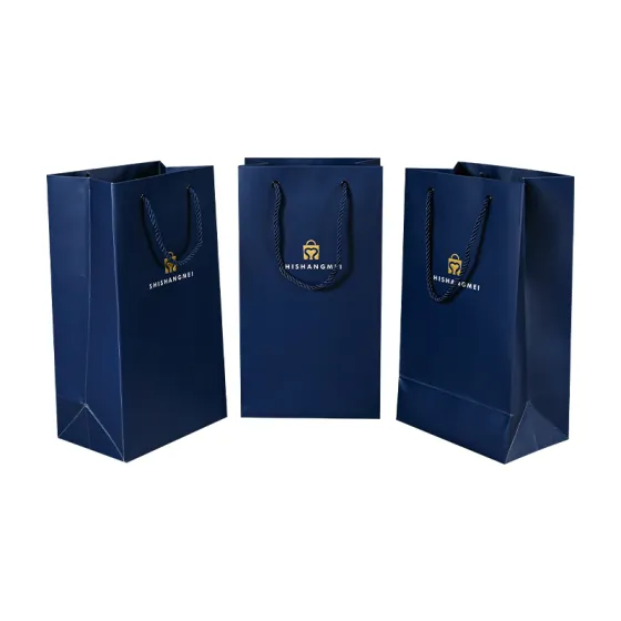 Cadeau personnalisé de bouteille de vin de boisson de couleur faisant des emplettes Sacs de transporteur de Pape