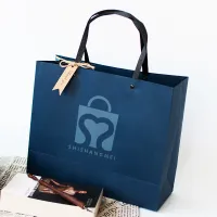 Impression personnalisée en gros sacs de transport en papier kraft étanche à l'eau