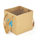 Emballage commercial Sacs mats kraft recyclables faits à la main