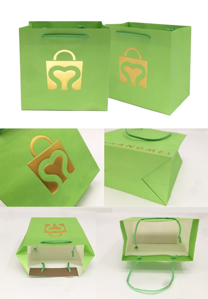 shopping gifts handheld paper bags customized