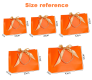 Custom size printed logo coloured craft gift shopping bags paper