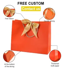 Umweltfreundliche Einkaufs-Geschenkpapiertüten in individueller Größe in personalisierten Farben