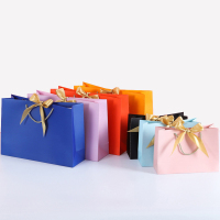 Eco-friendly Custom Size personalized color Shopping Gift Paper Bags