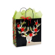 Premium mini small christmas candy wrapping Gift shopping paper bags with tissue paper