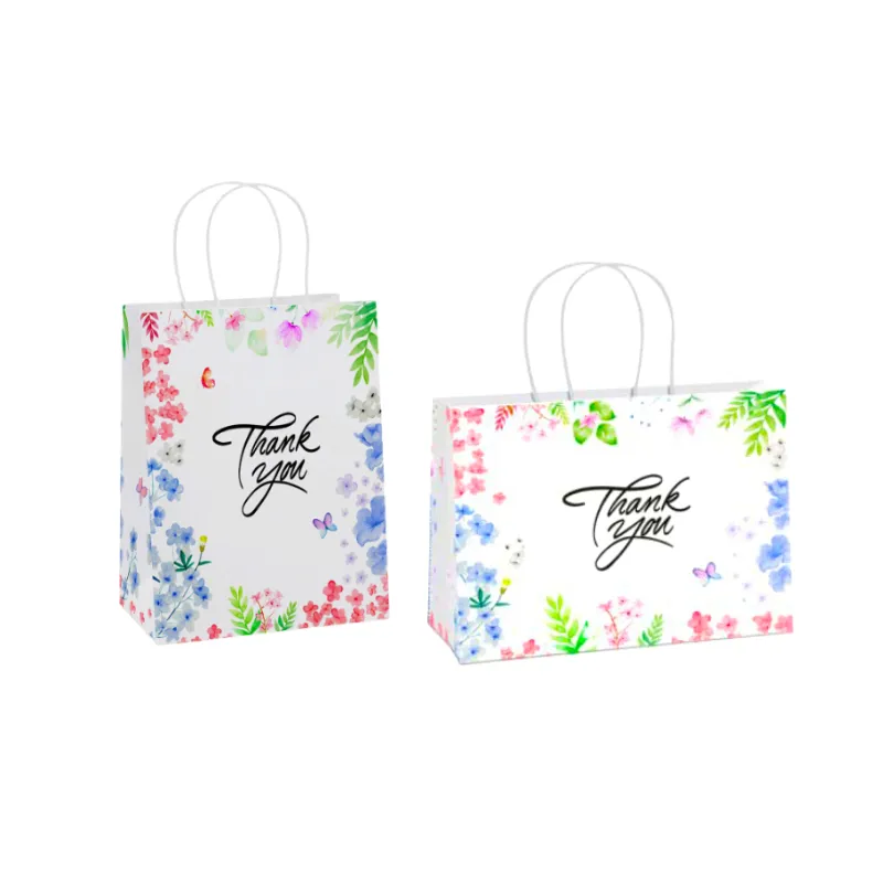 Großhandelspreis weiß braun Kraft Schmuck Kosmetik Geschenk Kleidung Einkaufen Papiertüte