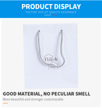 Logo personnalisé sac en papier personnalisé sacs en papier imprimés commerciaux réutilisables pour l'emballage sacs-cadeaux en papier de maquillage