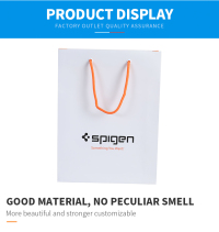 Vêtements jaunes livres cosmétiques documents sac à provisions en papier avec logo