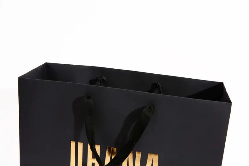 Conception personnalisée Shopping cadeau bijoux papier emballage de luxe sacs-cadeaux en papier avec poignée votre propre logo